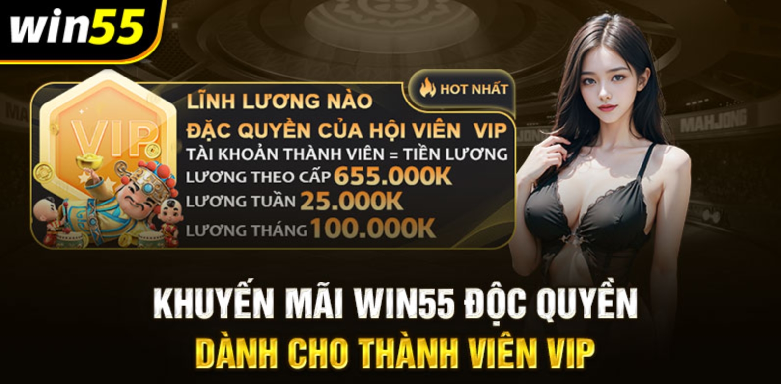 Ưu đãi nạp thẻ 10% từ nhà cái Win55